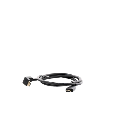 Cable HDMI 2.0  en Angulo de 90°  / 1 m / 4K@60Hz / HDR / 3D / HEC (Canal Ethernet HDMI) / ARC (Canal de Retorno de Audio / CEC / 32 canales de Audio / HDCP 2.2 / Dolby Atmos / 18 Gbps / Blindaje Múltiple - Image 2