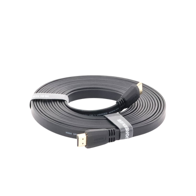 Cable HDMI 2.0 Plano de 5 m / 4K@60Hz / HDR / 3D / HEC (Canal Ethernet HDMI) / ARC (Canal de Retorno de Audio) / Color Profundo de 48 bits / Audio de 32 canales / HDCP /Audio Dolby True HD 7.1 / 18 Gbps / Estañado y Triple Blindaje / Anti Interfere - Image 5