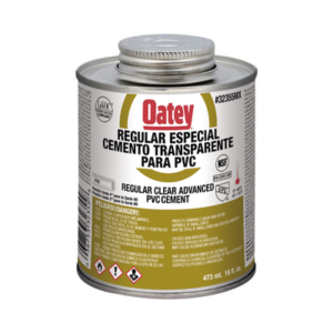 Pegamento / Cemento Claro de 473 ml para Tubo Conduit PVC Pesado.