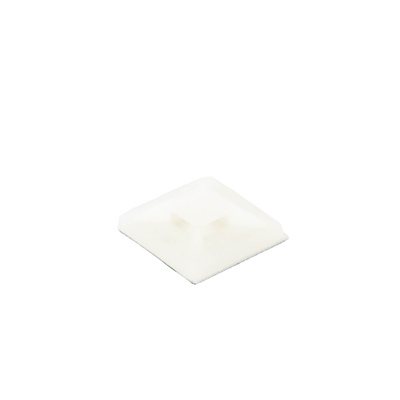 Montaje-Sujetador Adhesivo STRONGHOLD de 4 Vías de 1" x 1" x 1/4", Color Natural,  Nylon 6.6 Retardante de Llamas V-2, Paquete de 100pz - Image 2