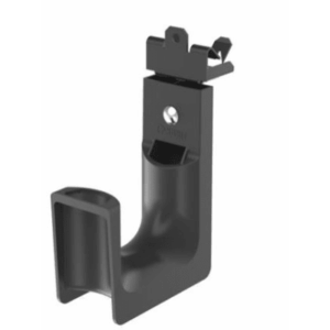 Sujetador STRONGHOLD tipo J (J-Hook), grosor de Brida 1/2", para Viga instalada con Martillo, hasta 46 Cables Cat6, Nylon 6.6 Metal, Color Negro, 1 pieza
