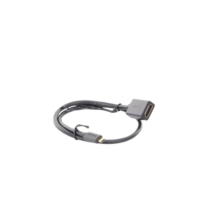 Adaptador Micro HDMI a HDMI (HDMI Tipo D)   / 18Gbps / 4K@60Hz / HDR /  Tecnología 3D / ARC / Carcasa PC+ABS / HDCP/ Longitud de 22 cm - Image 5