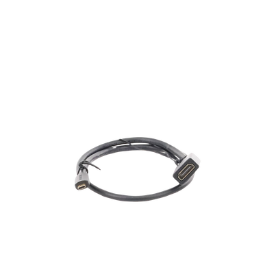 Adaptador Micro HDMI a HDMI (HDMI Tipo D) / 18Gbps / 4K@60Hz / HDR / Tecnología 3D / ARC / Carcasa PC+ABS / HDCP/ Longitud de 22 cm - Image 2