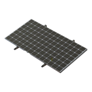 Montaje Para Piso de Concreto Para un Modulo Fotovoltaico  de 450 a 660W