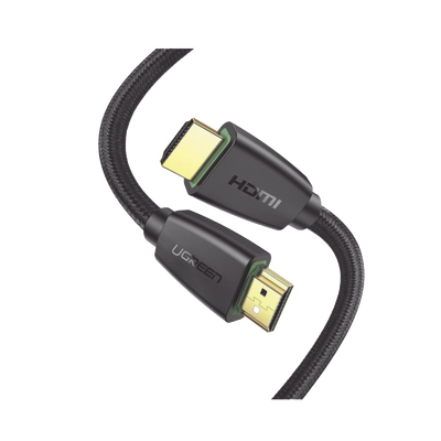 Cable HDMI 2.0  de Nylon Trenzado / 10 m / 4K@60Hz / HDR / 3D / HEC (Canal Ethernet HDMI) / ARC (Canal de Retorno de Audio / Color Profundo de 48 bits / Audio de 32 canales / HDCP 2.2 /Audio DTS: X / 18 Gbps / Blindaje de 4 capas - Image 3