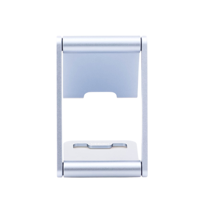 Soporte para Teléfono Celular de Aluminio / Angulo Ajustable / Amplia Compatibilidad con dispositivos de 4.7'' a 7.9'' / Antideslizante / Antiarañazos / Plegable / Color Azul - Image 7