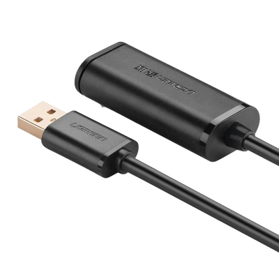 Cable de Extensión Activo USB 2.0 / 10 Metros / Macho-Hembra / Booster individual FE1.1S incorporado / Velocidad de hasta 480 Mbps / Ideal para impresoras, consolas , Webcam, etc. - Image 3