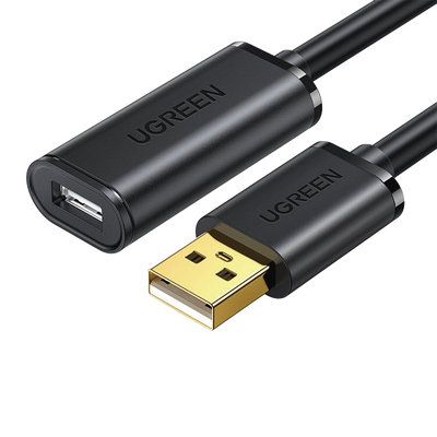 Cable de Extensión Activo USB 2.0 / 10 Metros / Macho-Hembra / Booster individual FE1.1S incorporado / Velocidad de hasta 480 Mbps / Ideal para impresoras, consolas , Webcam, etc. - Image 2