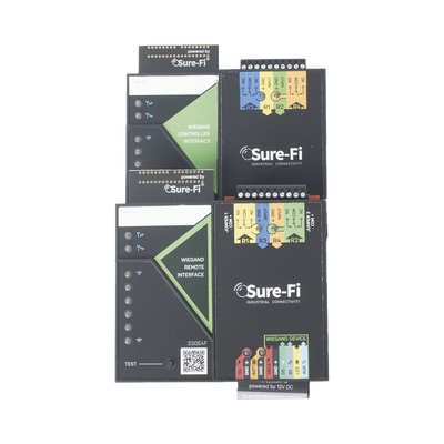 Convertidor de lectora para control de acceso (cableado a inalámbrico) / 1 Wiegand / 2 Relevadores / 2 Entradas / Atraviesa hasta 1.6 KM En Construcción o Material - Image 3