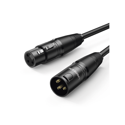 Cable para Micrófono XLR Tipo Canon Macho a Hembra | 15 Metros | Plug & Play | Anti interferencias | Triple Blindaje | Alta Calidad | Color Negro. - Image 2