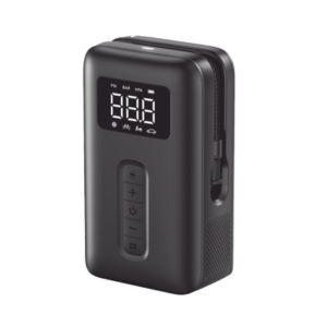 Inflador de Neumáticos | Compresor de Aire Portátil |  Bomba de Aire de 150 PSI | Flujo de Aire de 15L/Min | Con Batería Integrada | Cuenta con Luz LED | Ideal para coches, bicicletas, pelotas de motocicleta.