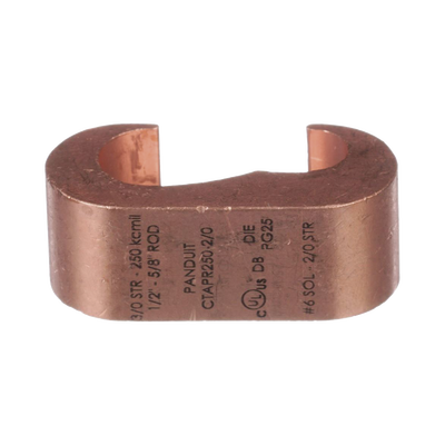 Conector de compresión a tierra de cobre Panduit CTAPR2/0-2-L, 1Pz - Image 3