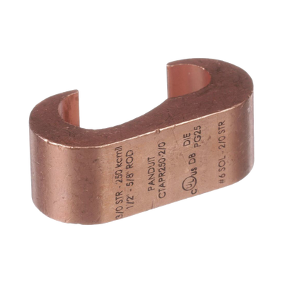 Conector de compresión a tierra de cobre Panduit CTAPR2/0-2-L, 1Pz - Image 4