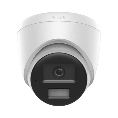 [Dual Light] Turret IP 4 Megapixel  / Lente 2.8 mm / 20 mts IR + 20 mts Luz Blanca / Micrófono Integrado / ACUSENSE Lite / Exterior IP67 / PoE / dWDR / H.265+ / ONVIF - Image 2