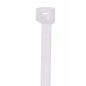 Cincho de Nylon 6.6 StrongHold™, 1220mm largo x 9mm ancho, Color Natural , Cámara impelente, Paquete de 50pz