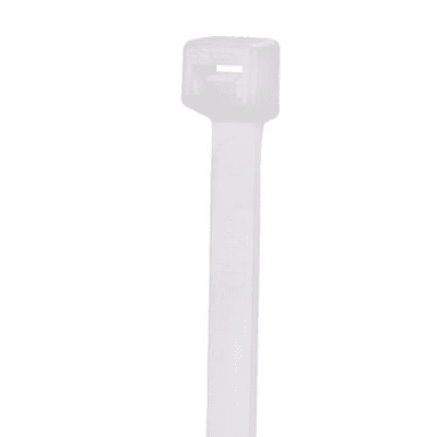 Cincho de Nylon 6.6 StrongHold™, 1220mm largo x 9mm ancho, Color Natural , Cámara impelente, Paquete de 50pz