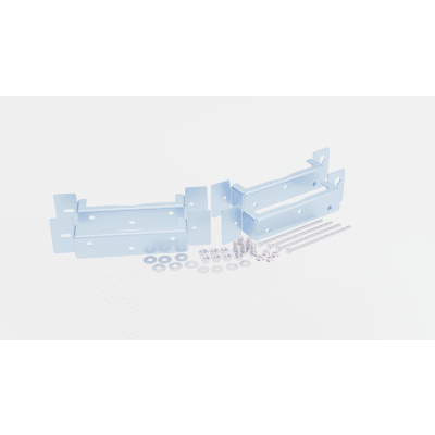 Montaje Galvanizado para Instalar en Poste Gabinetes con Iniciales GBP