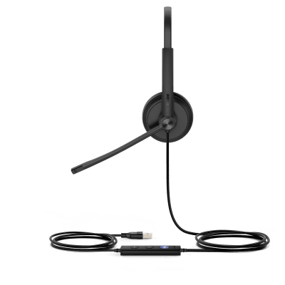 Diadema Alámbrica UH34 Mono USB / 3.5mm Teams de Yealink con Almohadillas de Cuero - Image 3