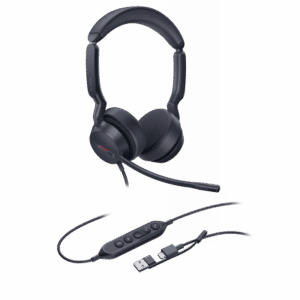 Diadema Alámbrica UH44 Dual UC de Yealink con Conectividad USB-C/A y Amplia Compatibilidad