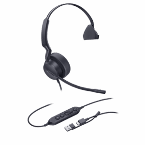 Diadema Alámbrica Yealink UH42 Mono con Audio HD y Conectividad USB-C/A Certificada con Microsoft Teams