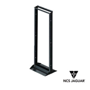 RACK VERTICAL NCS JAGUAR NCS-RL-12-28JL RACK DE 2 POSTES DE 28UR CAPACIDAD DE CARGA DE 400KG UR MARCADAS PREPARADO PARA ANCLAJE EN PISO O TECHO POSTES PARA TORNILLO 12-24 5/8 INCLUYE HERRAMIENTA PARA SU ARMADO NO INCLUYE TORNILLERIA PARA MONTAJE DE ACCESORIOS CUMPLE CON NORMA EIA
