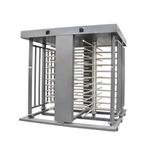 Torniquete Doble / Cuerpo Completo / Interior/Exterior / 100% Acero con Pintura Gris / EJE CENTRAL de Acero Inoxidable / Acabado de Lujo / Alto Tráfico