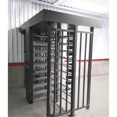 Torniquete Doble / Cuerpo Completo / Interior/Exterior / 100% Acero con Pintura Gris / EJE CENTRAL de Acero Inoxidable / Acabado de Lujo / Alto Tráfico - Image 5