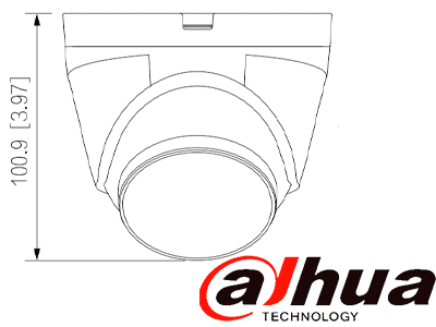 DAHUA DH-IPC-HDW1239VP-A-IL-0280B- Cámara IP Domo de 2MP / Iluminador dual/ Detección humana/  SMD/ Micrófono incorporado/ Lente 2.8 mm/  Led 30m/ IR 30m/ IP67/ PoE/ - Image 4