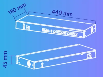 ZKTECO INBIOPC800 - Control de acceso profesional PoE hasta 8 puertas / 4,000 huellas / 40,000 tarjetas RFID / 200,000 eventos - Image 9