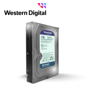 DISCO DURO DD 1TB SATA WD PURPLE WD10PURX/Z OPTIMIZADO PARA VIDEOVIGILANCIA WD10PURZ COMPATIBLE CON DVRS Y NVRS DE CUALQUIER MARCA