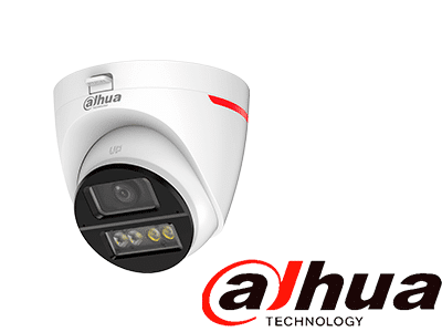 DAHUA DH-HAC-HDW1549XN-A-PRO -Cámara Domo 5MP WizColor/Imagen 24 Horas a Color/Corrección de Dist de Imagen Mediante IA/ Iluminador Int con Luz Calida/ Hasta 50m Ilumin/ Doble Mic Incorp/ Campo de Visión de Hasta 101°/ WDR Real/ Policarbonato+Metal - Image 3
