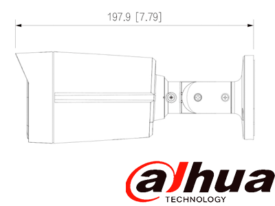 DAHUA DH-HAC-HFW1500TLMN-IL-T - Camara Bullet de 5 Megapixeles/ Audio 2 Vías/ Iluminador Dual Inteligente Mediante IR y Luz Calida/ 3DNR Para Reducción de Ruido en Imagen/ Lente de 2.8mm/ IR de Hasta 40 Mts/ IP67/ Policarbonato + Metal - Image 4