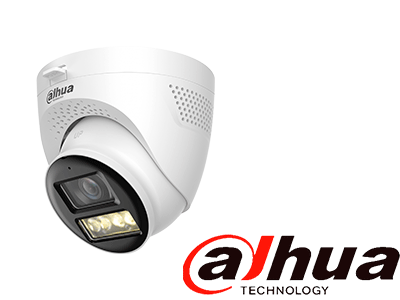 DAHUA DH-HAC-HDW1500TQN-IL-T - Cámara Domo 5MP/ Mic Integrado y Audio Bidirec/ Iluminación Dual Mediante IR y Luz Calida/ Hasta 40 Mts de Iluminación/ Lente de 2.8mm Apertura Hasta 111°/ 3DNR Para Reducción de Ruido/ IP67/ Policarbonato + Metal - Image 3