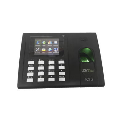 Checador de Huella y Tarjetas para Tiempo y Asistencia con Batería de Respaldo/ Comunicación TCP/IP / Salida de relevador para cerradura - Image 2