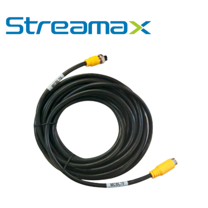 CABLE DIN DE AVIACION 4 PINES MERIVA TECHNOLOGY MCBL70 7M DE LARGO / COMPATIBLE PARA CÁMARAS HD SOLUCION MOVIL / USO EN INTERIORES / CONECTOR HEMBRA - MACHO / NEGRO