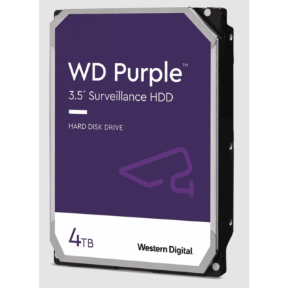DISCO DURO DD 4TB SATA WD PURPLE WD44PURZ 24/7 OPTIMIZADO PARA VIDEOVIGILANCIA SATA III 6GB/S