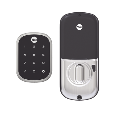 Cerradura ASSURE YRD256, Niquel Satinado/Teclado/ Para puertas Izq o Derecha de  35 a 57 mm de espesor/ Apertura por Smartphone - Image 4