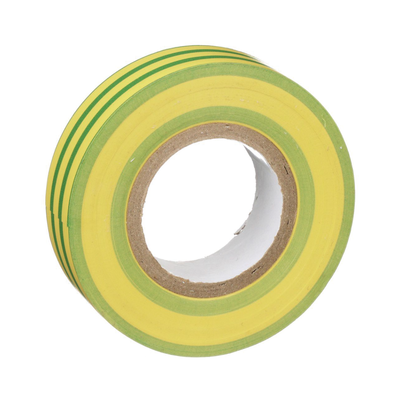 Cinta Eléctrica STRONGHOLD para Aislar, de PVC, Uso Construcción General en Tierras Físicas, Grosor de 0.13 mm (5 mil), Ancho de 19.05 mm, y 20.12 m de Largo, Color Amarillo/Verde. - Image 2