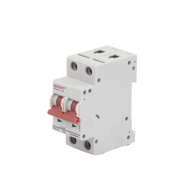 Protección Térmica/ Interruptor 2P, 32A,  Corriente Directa  800 Vcc para Aplicación Fotovoltaica Montaje Riel DIN - Image 3