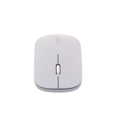 Mouse inalámbrico 2.4 GHz | Ultra Delgado y Silencioso | DPI 1000/1600/2000/4000 (Ajustable) | Alcance 10m | Scroll de Aluminio | Adaptable a diferentes superficies | Diseño suave al tacto | Contiene Receptor USB | Color Gris. - Image 6