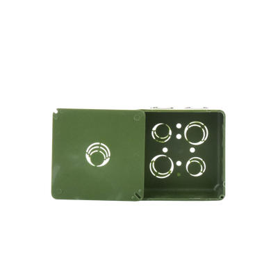 Caja Cuadrada y Tapa de 1" para instalaciones con tubería PVC Conduit pesado. - Image 4