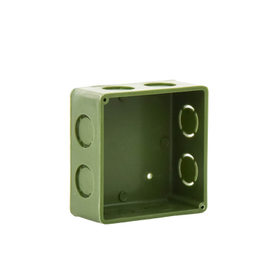 Caja Cuadrada de 1/2"  para Instalaciones de PVC Conduit Pesado. - Image 2