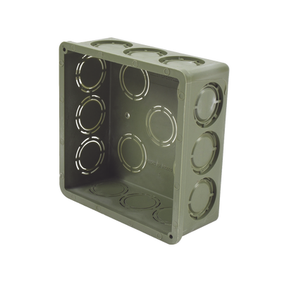 Caja Cuadrada  de 1/2" - 3/4" para PVC Conduti Pesado. - Image 2