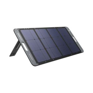 Panel Solar Plegable 100W / Recomendado para el Power Station Portable de 600W UGREEN /  Alta Eficiencia de Conversión / Alineación Inteligente de la Luz Solar / Resistente Al Agua Y Duradero / Incluye Cable XT60 Macho a Macho 2m.