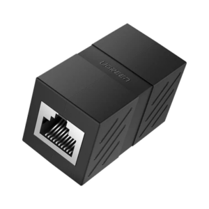 Acoplador (Extensor de Cable Ethernet RJ45 a RJ45) | 1000Mbps | Compatibilidad con Cat7 Cat6A Cat6 Cat5e | Compatible con POE | Ignífugo | ABS