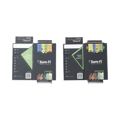 Convertidor de lectora para control de acceso (cableado a inalámbrico) / 1 Wiegand / 2 Relevadores / 2 Entradas / Atraviesa hasta 1.6 KM En Construcción o Material - Image 2