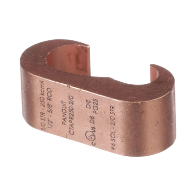 Conector de compresión a tierra de cobre Panduit CTAPR2/0-2-L, 1Pz - Image 2