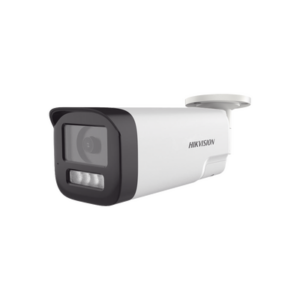 [Audio Bidireccional + Dual Light + ColorVu] Bala TURBOHD 4K (8 Megapixel) / Lente 3.6 mm / 80 mts IR EXIR + 80 mts Luz Blanca / Micrófono y Bocina Integrado / Exterior IP67 / Metal / dWDR