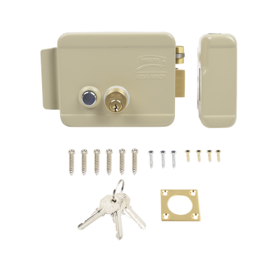 Cerradura Eléctrica / Incluye Llave / Derecha/ Con Botón integrado /Exterior - Image 3