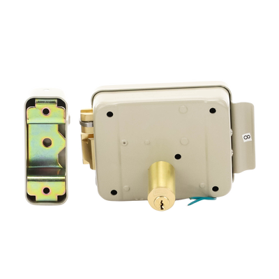 Cerradura Eléctrica / Incluye Llave / Derecha/ Con Botón integrado /Exterior - Image 5